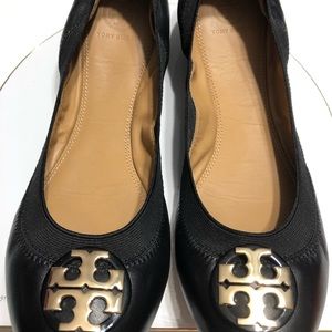 Tory Burch Claire Ballet Elastic Flats